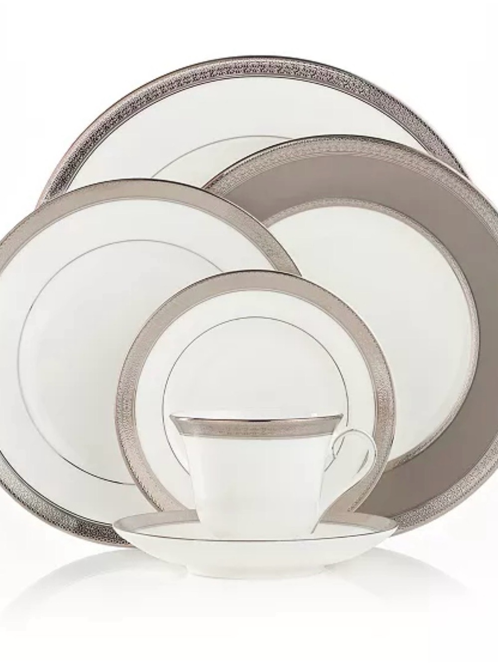 Waterford Newgrange Platinum 6 pc Fine English China Set - 4 sets | NWT